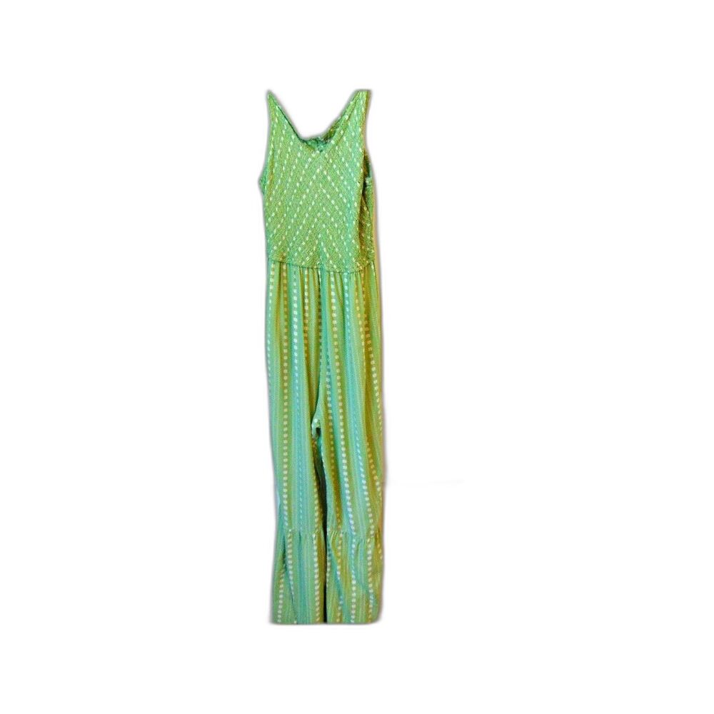 Jump Suit by Sincerly Jules Size Large, sage green, boho, wide leg, bell bottom